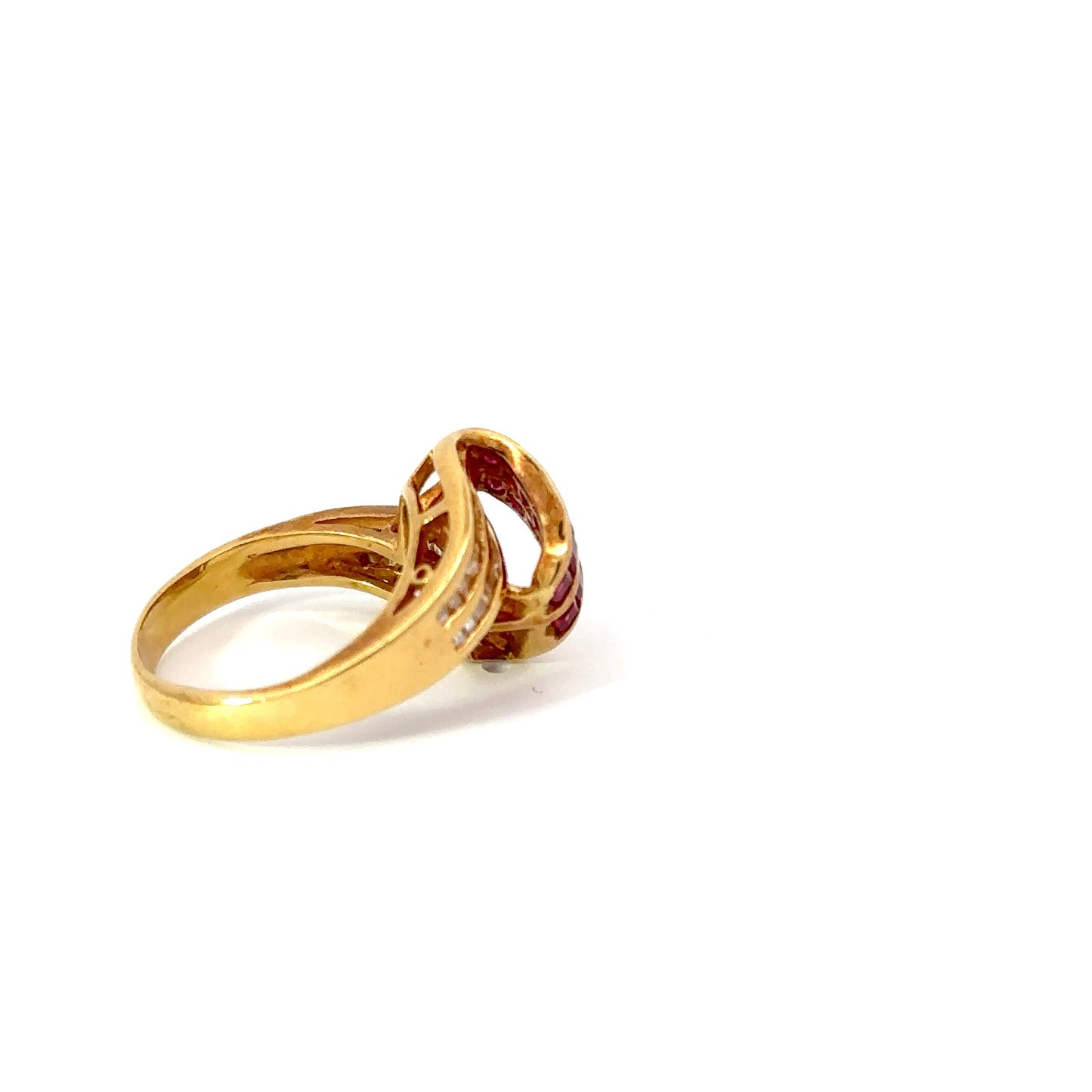 Ruby Diamond K18 Ring