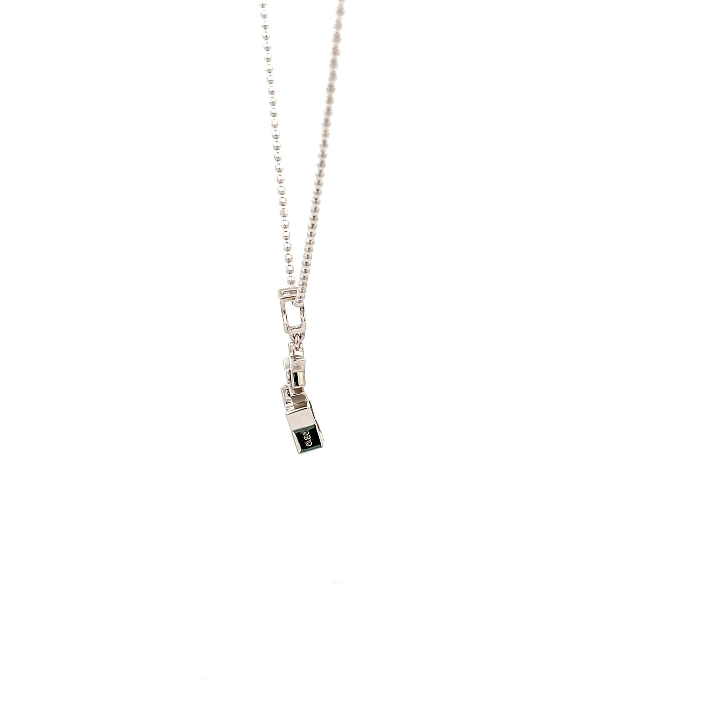 K18WG Diamond Necklace