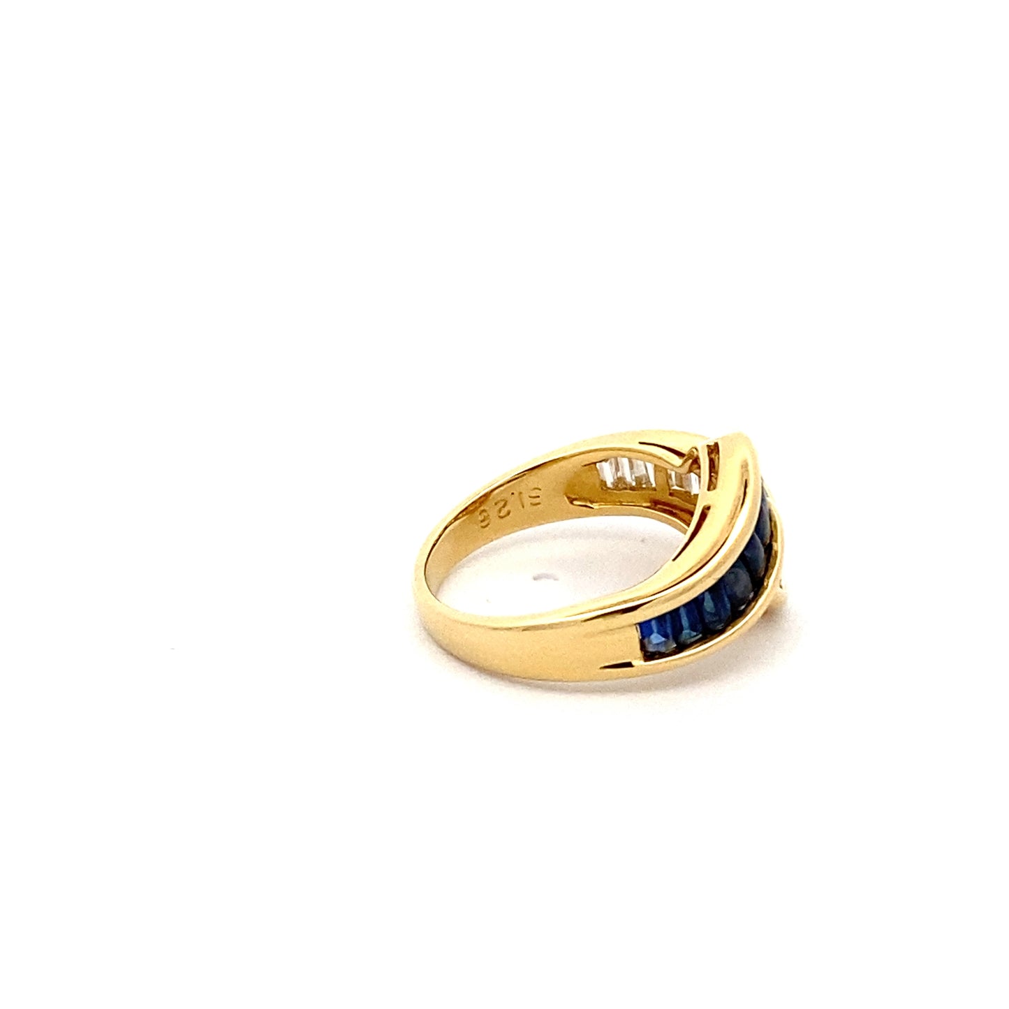 Sapphire Diamond Ring