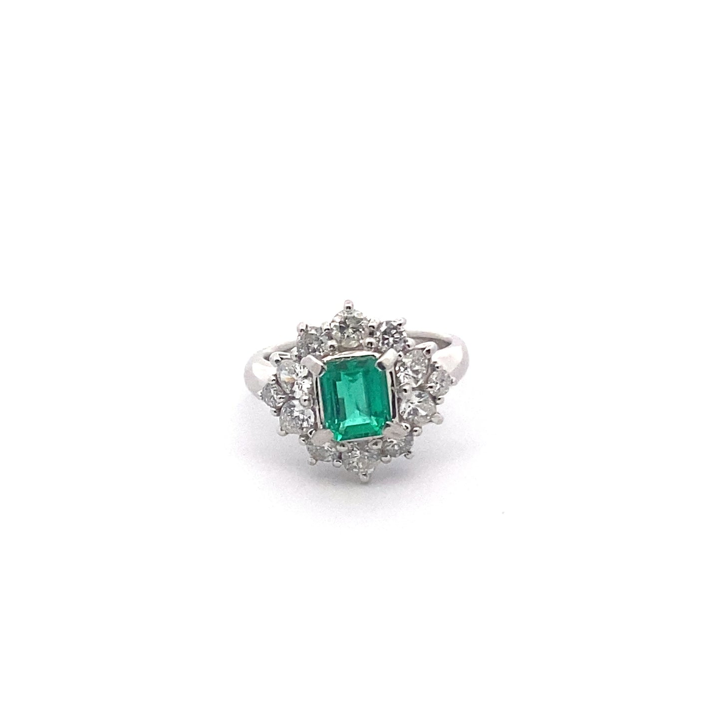 Emerald Diamond Ring