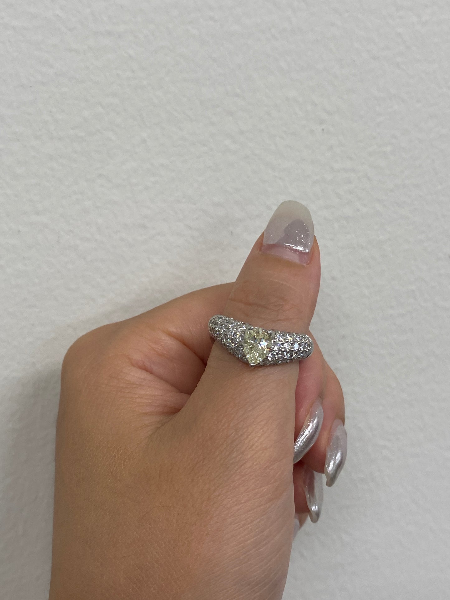 Diamond Platinum Ring