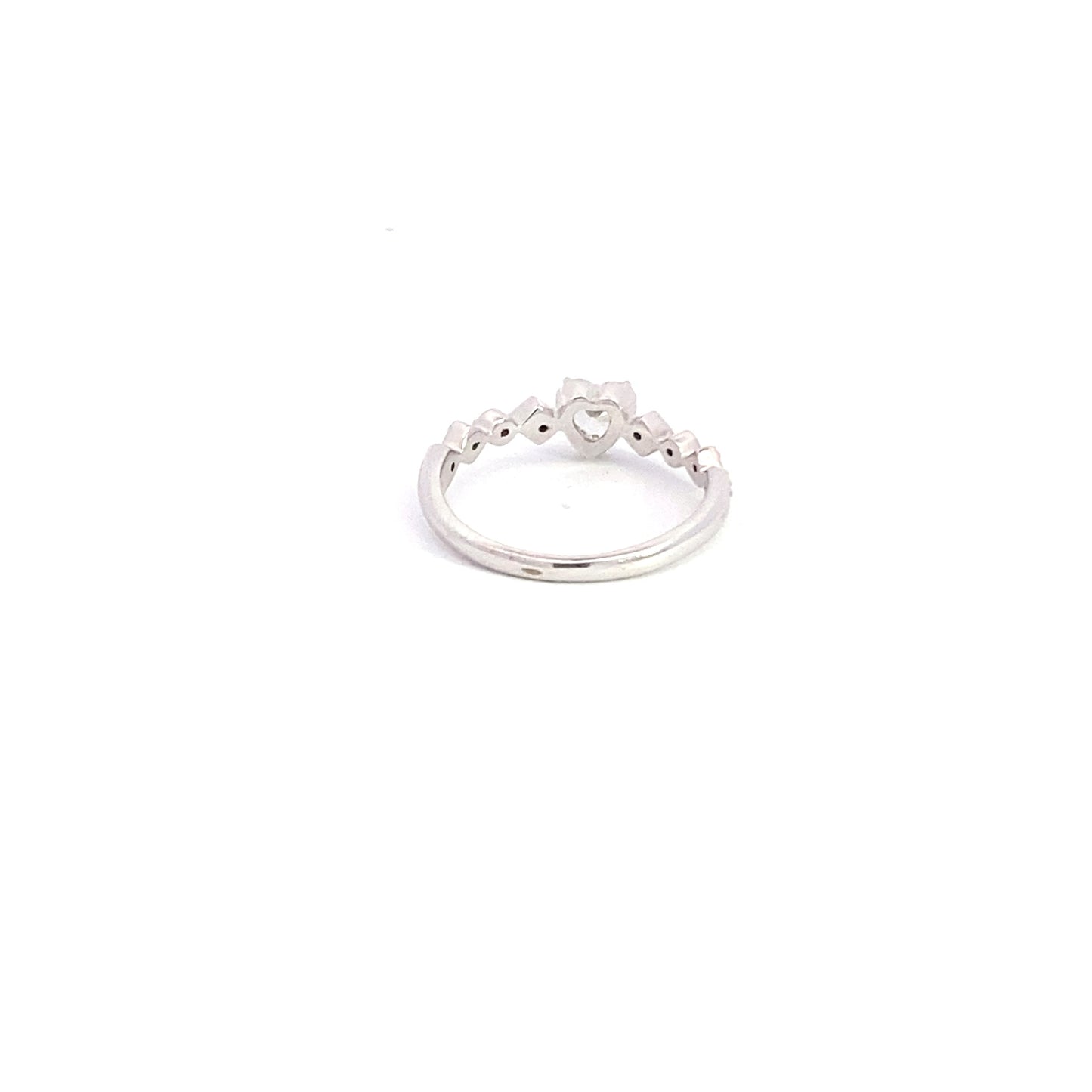 Diamond K18WG Ring